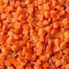   Морковь очищенная нашинкованная (кубик), в вакууме фас 5-10кг. Опт и в розницу. Доставка 